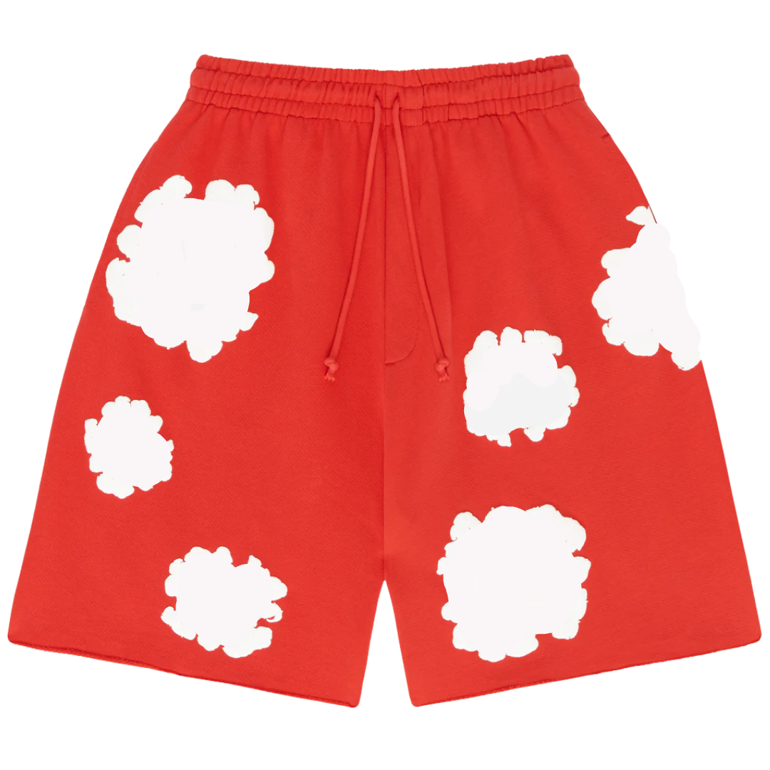 424Flower Shorts